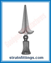 Gate Tops manufacturers India Steel Gate Railheads and Post Tops suppliers exporters in India Ludhiana