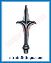 Gate Tops manufacturers India Steel Gate Railheads and Post Tops suppliers exporters in India Ludhiana