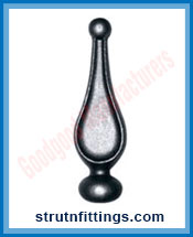 Gate Tops manufacturers India Steel Gate Railheads and Post Tops suppliers exporters in India Ludhiana
