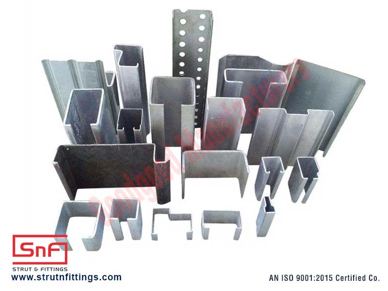 Custom Roll Formed Steel Profiles Roll Formed Parts / Channels manufacturers India Custom Roll Formed Products and Sections suppliers exporters in India Ludhiana
