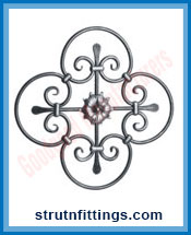 Wrought Iron Rosettes manufacturers India Steel Gate Grill Rosettes suppliers exporters in India Ludhiana