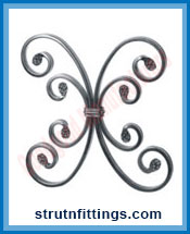 Wrought Iron Rosettes manufacturers India Steel Gate Grill Rosettes suppliers exporters in India Ludhiana