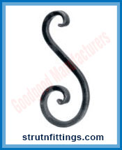 Wrought Iron Scrolls manufacturers India Gate Grill Scrolls suppliers exporters in India Ludhiana