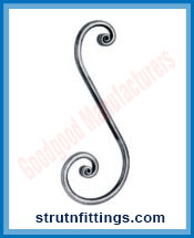 Wrought Iron Scrolls manufacturers India Gate Grill Scrolls suppliers exporters in India Ludhiana