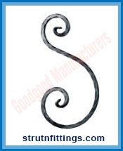 Wrought Iron Scrolls manufacturers India Gate Grill Scrolls suppliers exporters in India Ludhiana