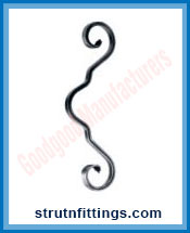 Wrought Iron Scrolls manufacturers India Gate Grill Scrolls suppliers exporters in India Ludhiana