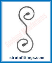 Wrought Iron Scrolls manufacturers India Gate Grill Scrolls suppliers exporters in India Ludhiana