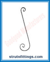 Wrought Iron Scrolls manufacturers India Gate Grill Scrolls suppliers exporters in India Ludhiana
