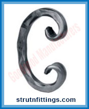 Wrought Iron Scrolls manufacturers India Gate Grill Scrolls suppliers exporters in India Ludhiana