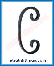 Wrought Iron Scrolls manufacturers India Gate Grill Scrolls suppliers exporters in India Ludhiana