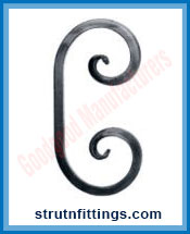 Wrought Iron Scrolls manufacturers India Gate Grill Scrolls suppliers exporters in India Ludhiana