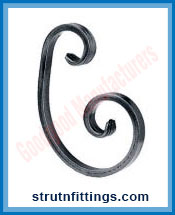 Wrought Iron Scrolls manufacturers India Gate Grill Scrolls suppliers exporters in India Ludhiana
