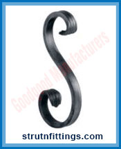 Wrought Iron Scrolls manufacturers India Gate Grill Scrolls suppliers exporters in India Ludhiana