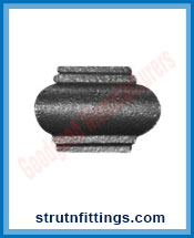 Wrought Iron Collars & Bushes manufacturers India Gate Grill Square Collar & Bush suppliers exporters in India Ludhiana