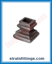 Wrought Iron Collars & Bushes manufacturers India Gate Grill Square Collar & Bush suppliers exporters in India Ludhiana