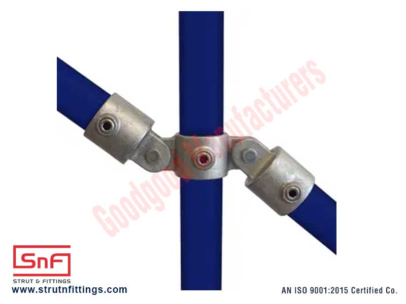 Key Clamp Fittings manufacturers India DOUBLE SWIVEL SOCKET -167 suppliers exporters in India Ludhiana