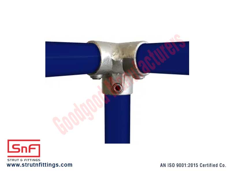 Key Clamp Fittings manufacturers India THREE WAY BLIND CONNER-128  suppliers exporters in India Ludhiana